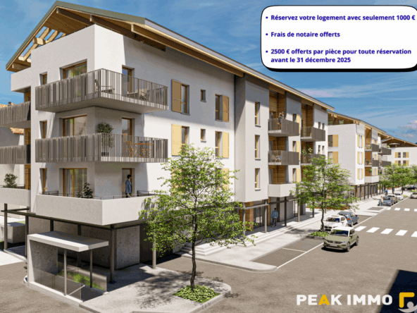 L'IDYLLE - appartement neuf 3 pièces 66m2 - Thônes