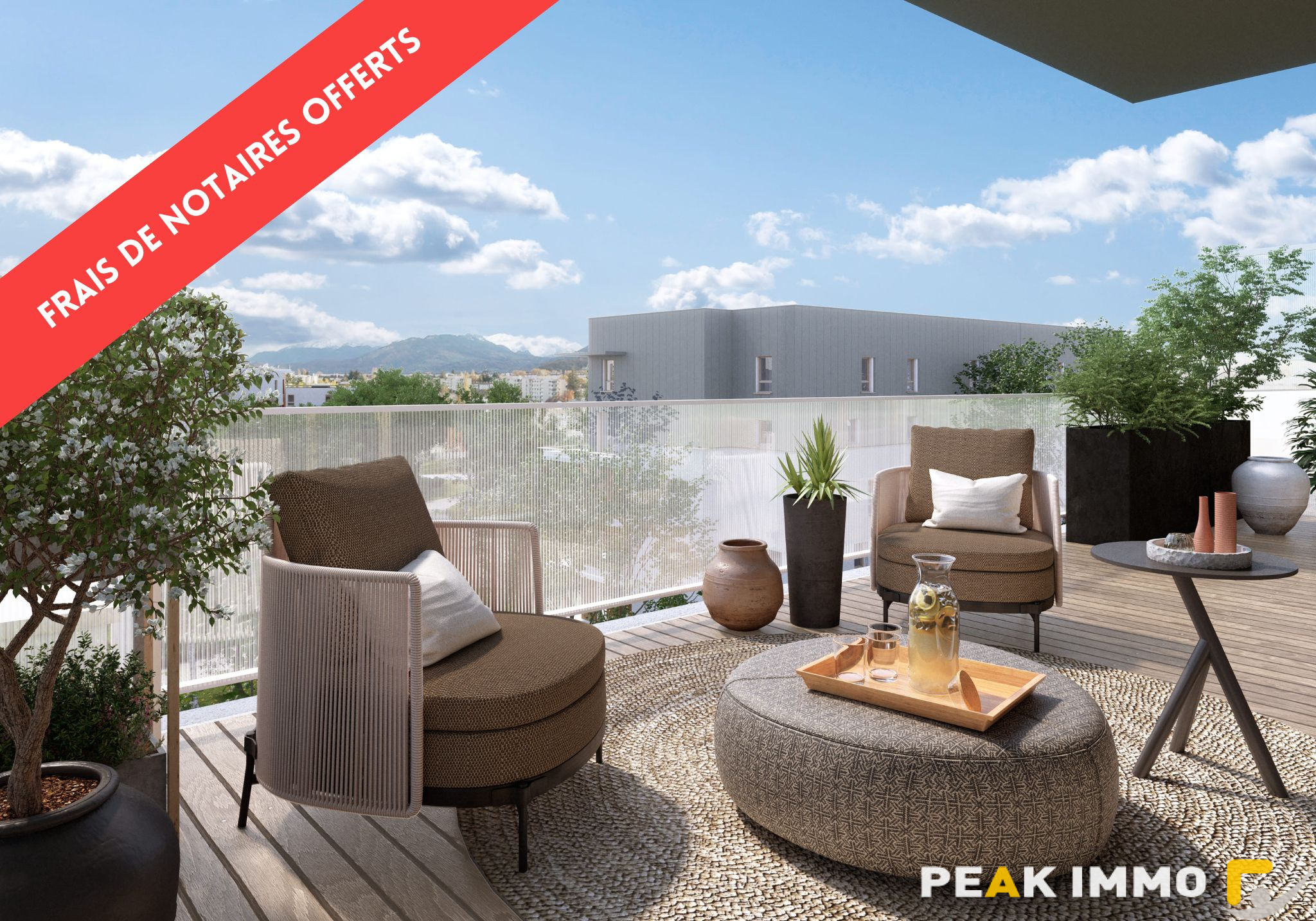 L'EVEIL- appartement neuf 4 pièces Duplex 106.35m2 - Annecy