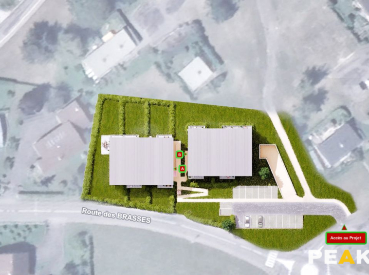 T2 Neuf en Rez-de-Jardin 42,69 m2 + Terrasse & Jardin Rési