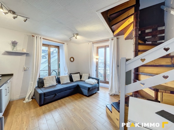 Appartement 3 pièces duplex 33,78 m2 - Chamonix