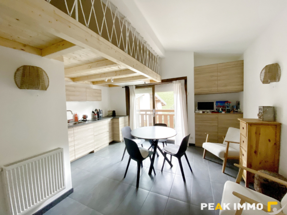 Studio mezzanine - 23m2 Loi Carrez - Megève