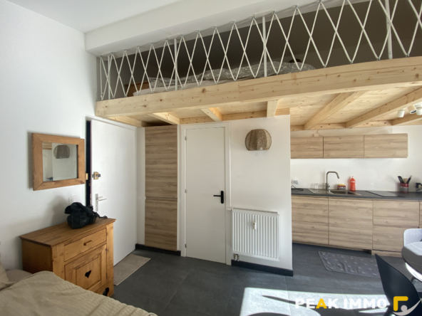 Studio mezzanine - 23m2 Loi Carrez - Megève