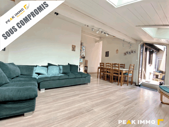 Appartement 3 pièces duplex 70 m2 utiles - Saint Gervais les