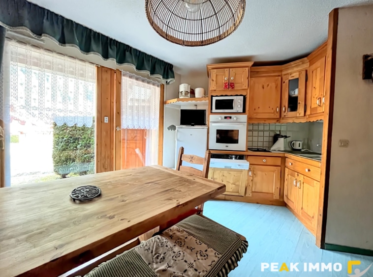Appartement - Studio cabine- 22.75 m2  - Les Contamines Mont