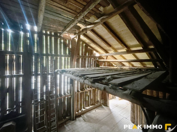 Grange mitoyenne dans une copropriété 160 m2 utiles - Le Vie