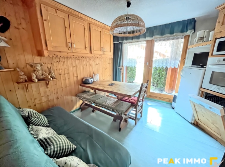 Appartement - Studio cabine- 22.75 m2  - Les Contamines Mont