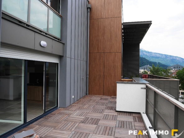 T3 Duplex de 62.94 m2 à Sallanches - Grande Terrasse