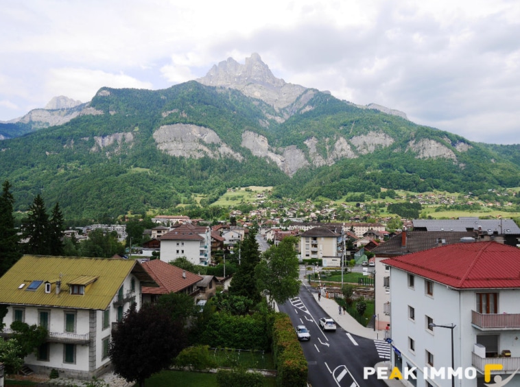 T3 Duplex de 62.94 m2 à Sallanches - Grande Terrasse