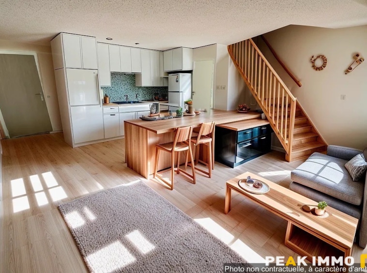 Appartement neuf T2bis duplex de 68m2 - Saint Pierre en Fauc