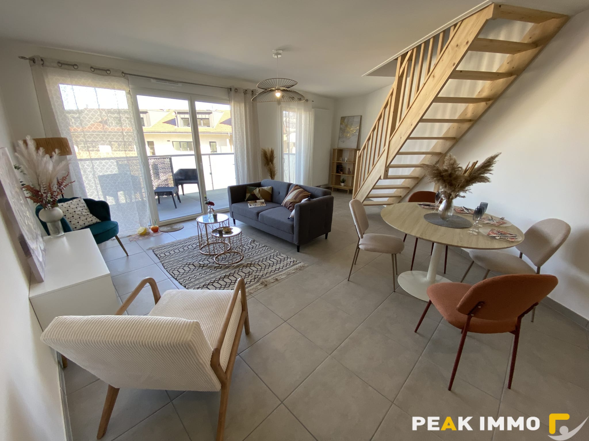Appartement neuf 4 pièces duplex 86m2 - St Pierre en Faucign