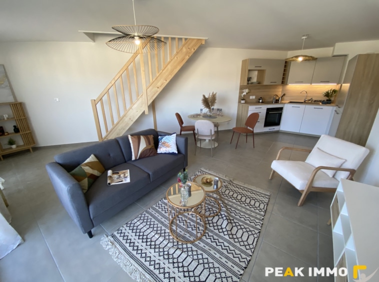 Appartement neuf 4 pièces duplex 86m2 - St Pierre en Faucign