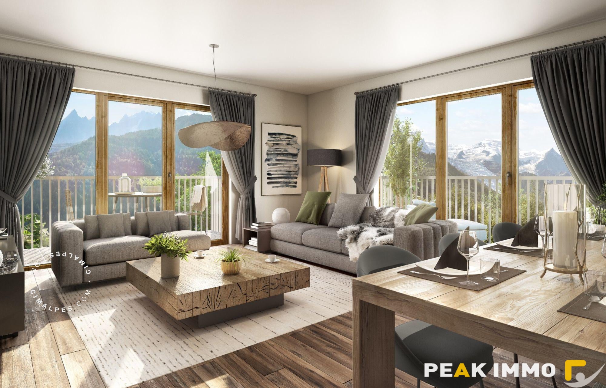 Appartement neuf 51,34 m2 - Chamonix-Mont-Blanc