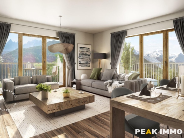 Appartement neuf 51,34 m2 - Chamonix-Mont-Blanc