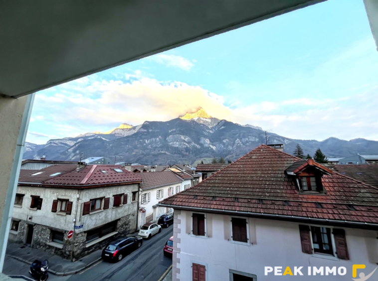 SALLANCHES CENTRE VILLE T3 + CAVE