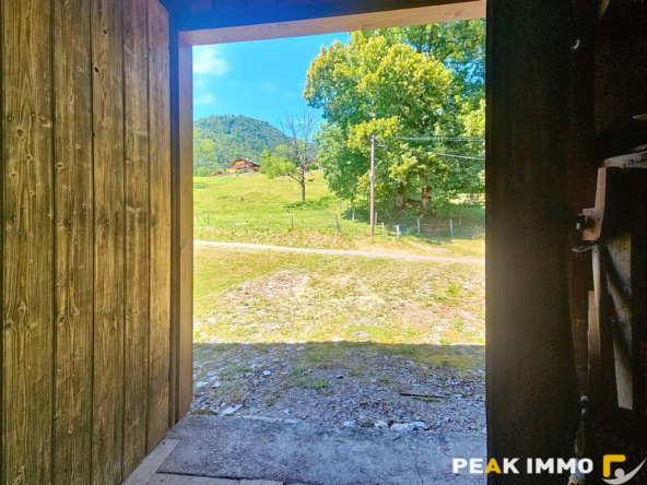 Onnion - ferme en partie rénovée avec vue imprenable Mont Bl