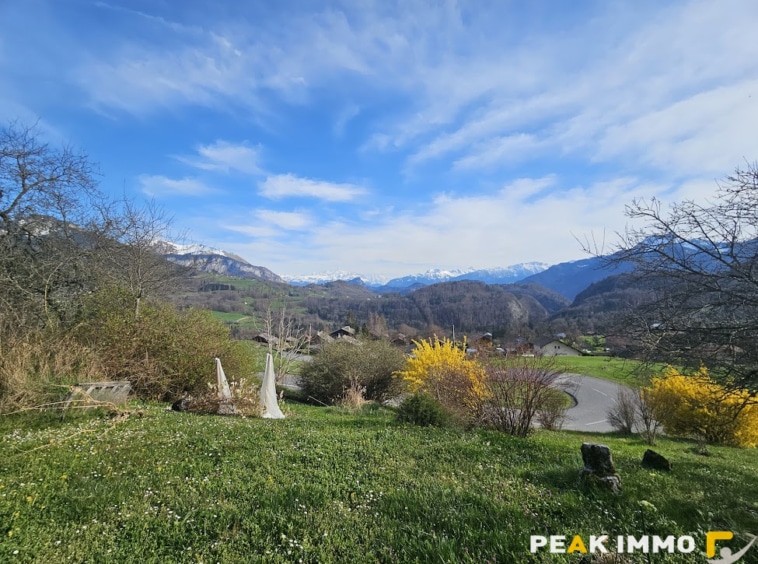 Onnion - ferme en partie rénovée avec vue imprenable Mont Bl