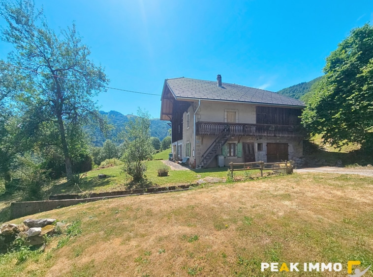 Onnion - ferme en partie rénovée avec vue imprenable Mont Bl