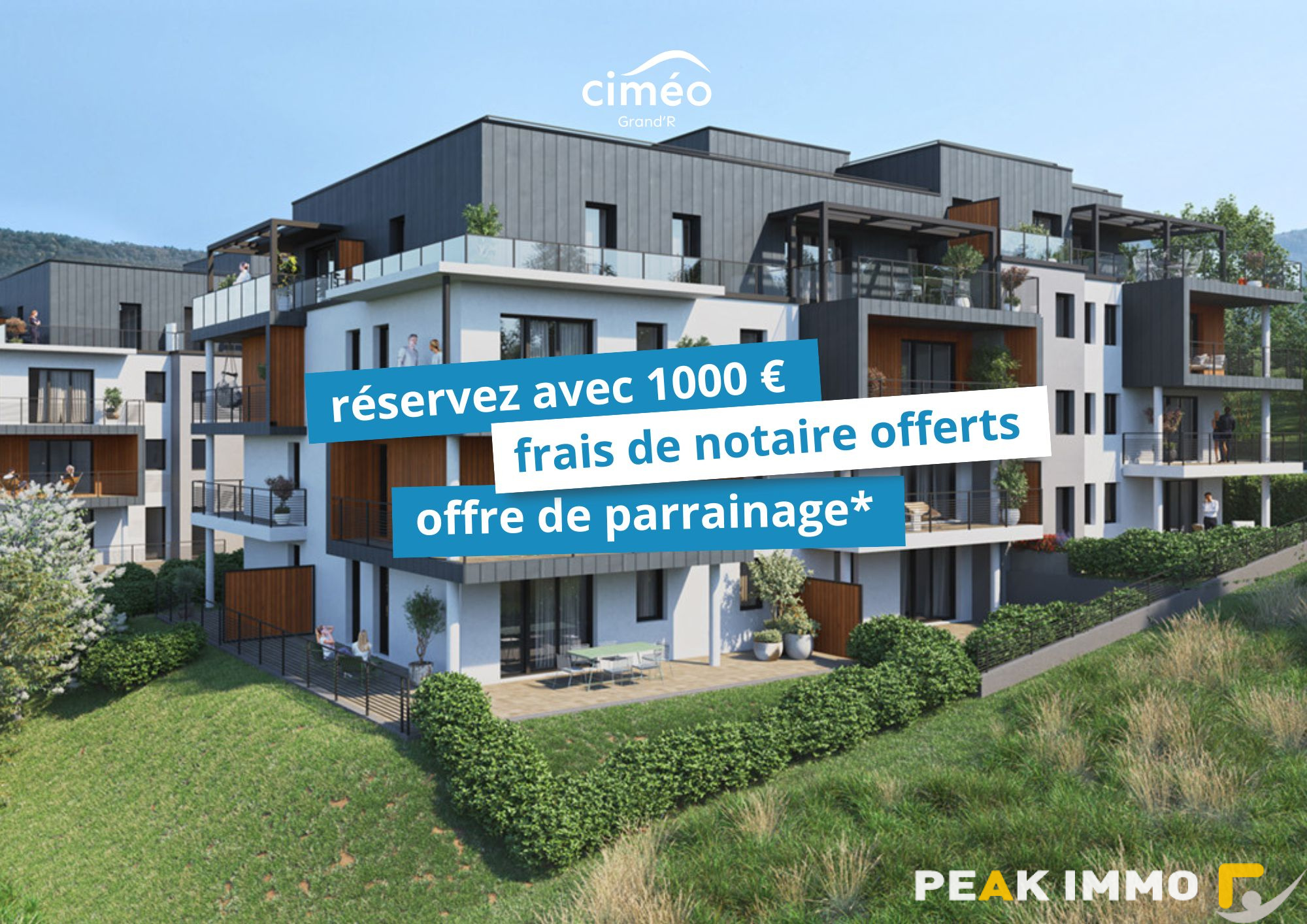 CIMEO - Appartement T2 ATTIQUE avec terrasse