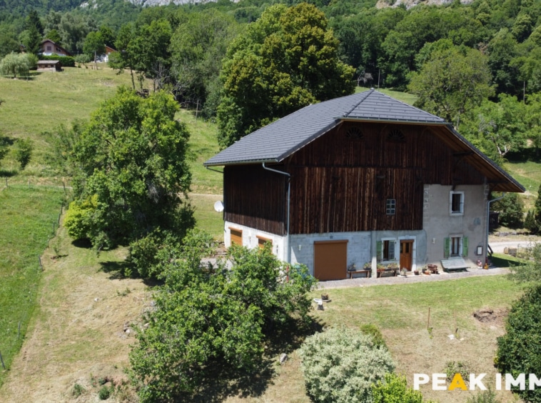 Onnion - ferme en partie rénovée avec vue imprenable Mont Bl