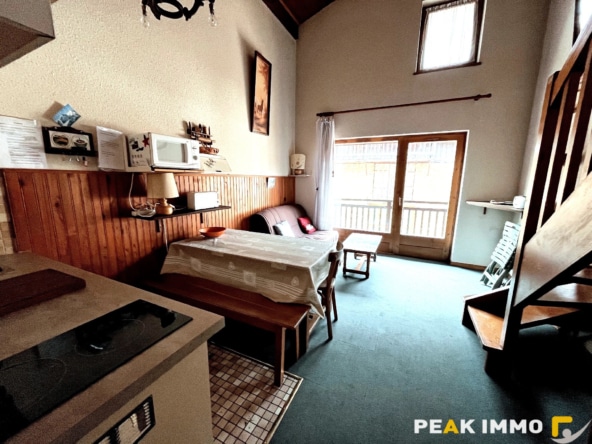 F2 Cabine Duplex - 34 m2 - Combloux centre