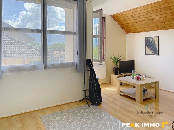 EN EXCLUSIVITE, Vente appartement T2/T3 avec garage Contamin