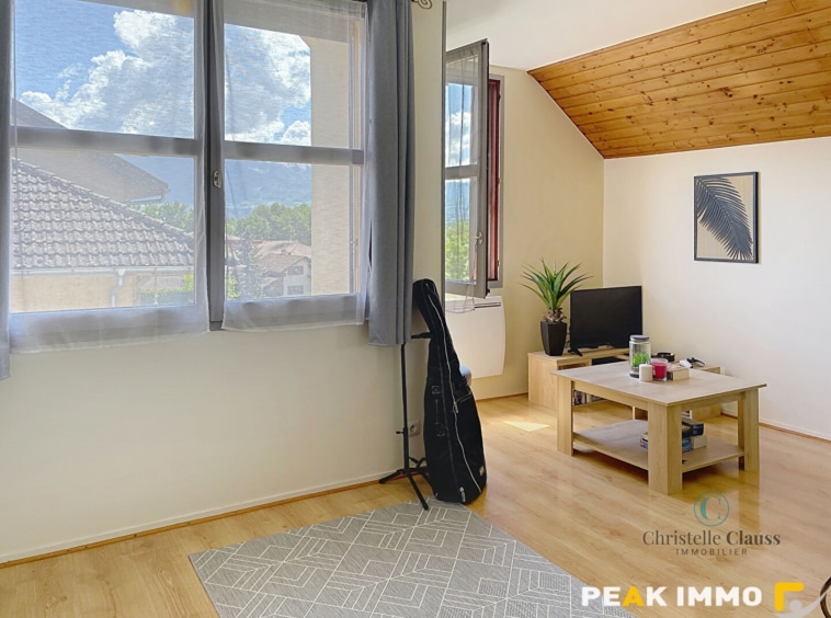EN EXCLUSIVITE, Vente appartement T2/T3 avec garage Contamin