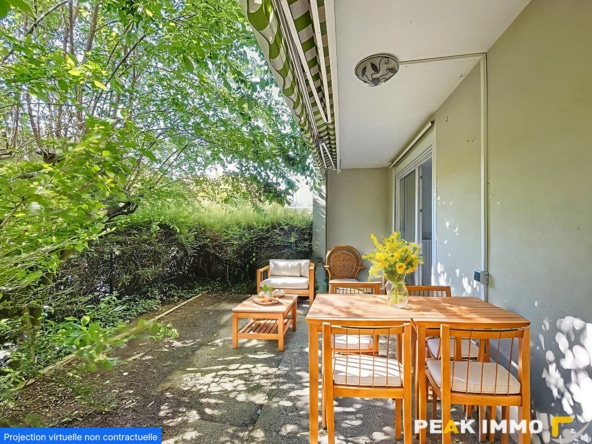 ANNECY -T3 - 62M2 - CAVE - JARDIN PRIVATIF