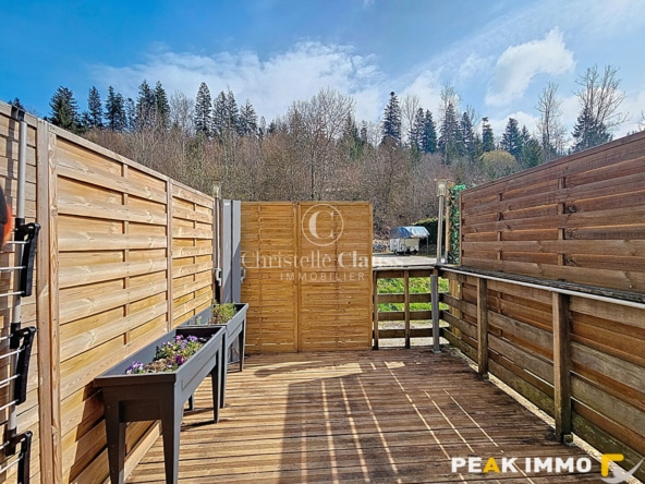 EXCLUSIVITE -LUCINGES -T2 Bis avec terrasse au calme et vue