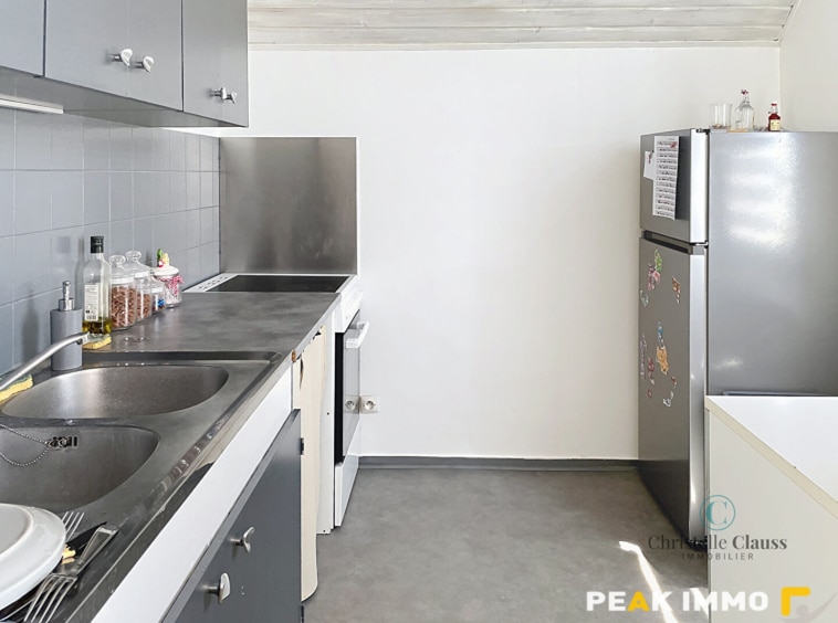 EN EXCLUSIVITE, Vente appartement T2/T3 avec garage Contamin