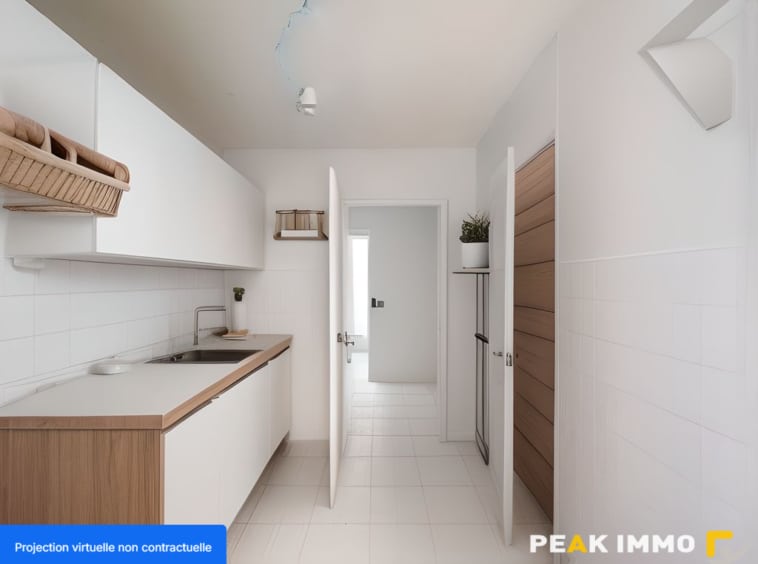APPARTEMENT 3 PIECES 56m2 - SECTEUR ANNECY -BALCON - PLACE D
