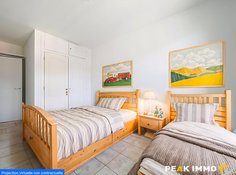 APPARTEMENT 3 PIECES 56m2 - SECTEUR ANNECY -BALCON - PLACE D