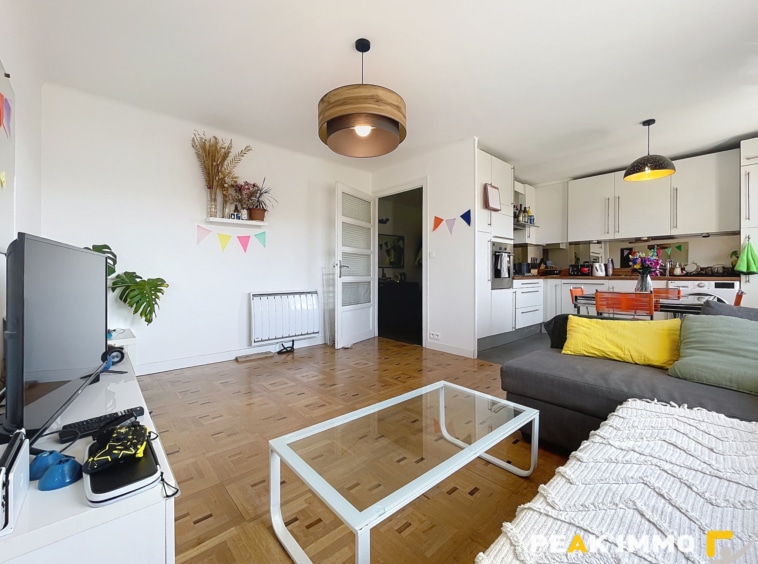 Appartement lumineux avec vue dégagée sur les montagnes, à