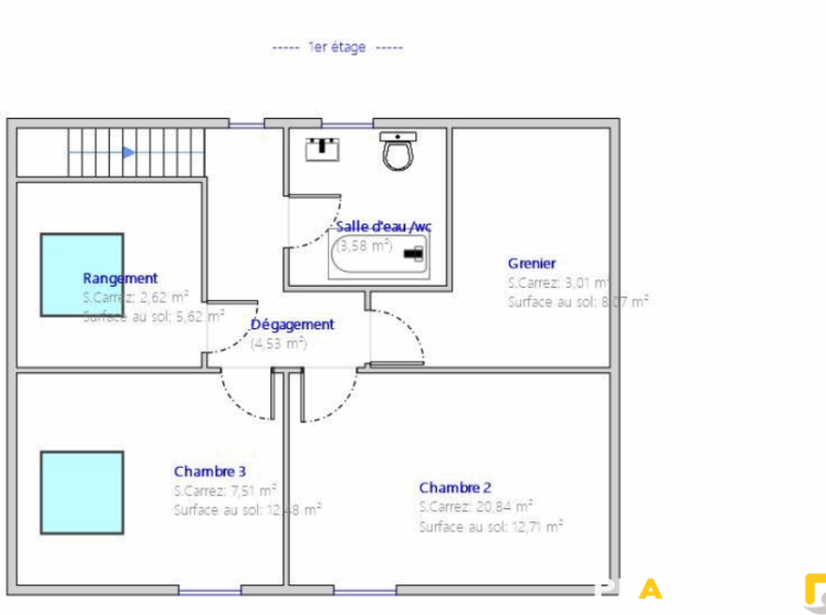 A vendre maison de 96m2 Doussard