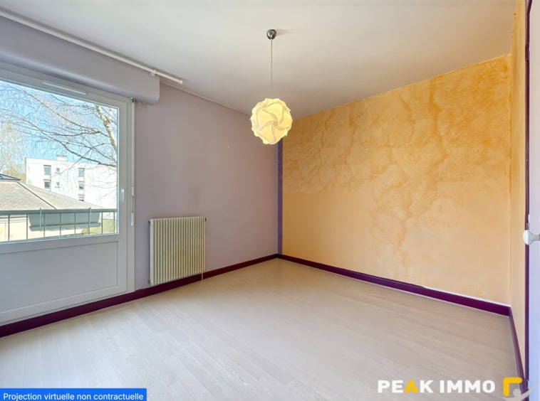 SECTEUR DES CLARINES - 3 PIECES DE 76M2 - LOGGIA - CAVE