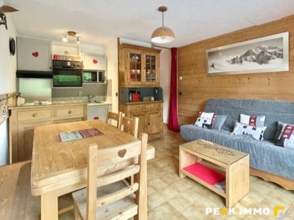 APPARTEMENT - F2 - 32.75 m2 - COMBLOUX SECTEUR ORMARET