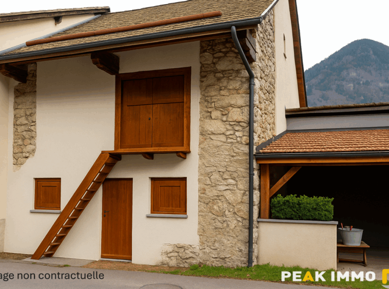 A vendre grange Val De Chaise ( Marlens)