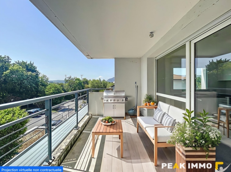 EXCLUSIVITE - T4 - 86,69m2 - ANNECY LE VIEUX - SECTEUR MINOT