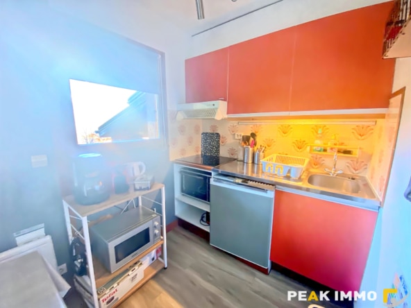 Appartement Studio + cabine - 25.86 m2 - Combloux Village