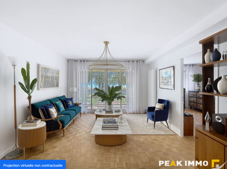 T2 face au lac - Albigny - Cave - Balcon