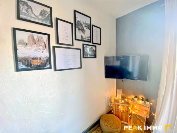 Appartement Studio + cabine - 25.86 m2 - Combloux Village