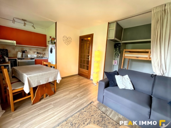 Appartement Studio + cabine - 25.86 m2 - Combloux Village