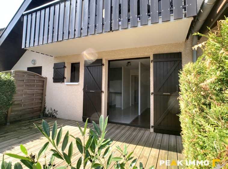 Appartement rez-de-jardin - 30.85 m2 - DOUSSARD