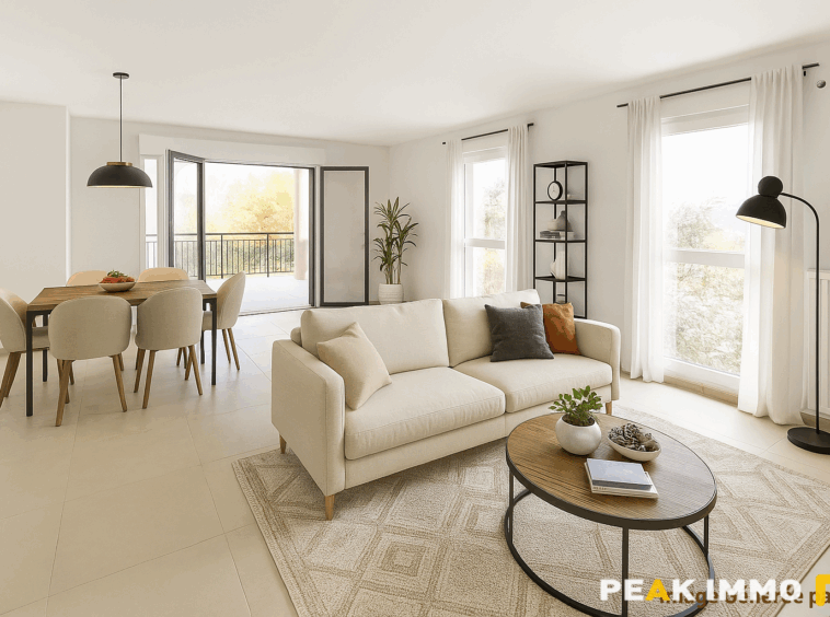 Appartement T4 R+1 de 86 m2 Centre de Doussard