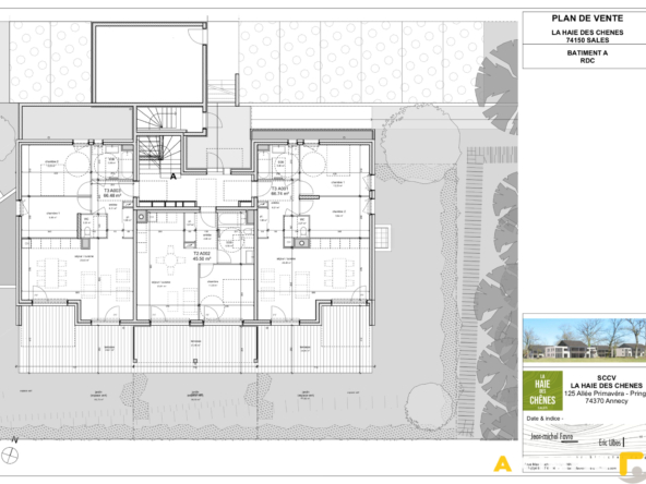 Appartement T3 - 60.60 m2 - SALES