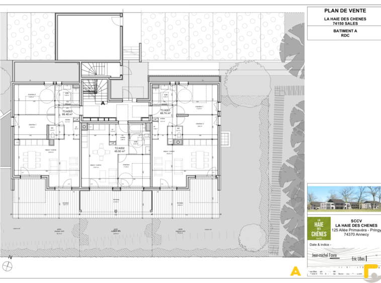 Appartement T3 - 60.60 m2 - SALES
