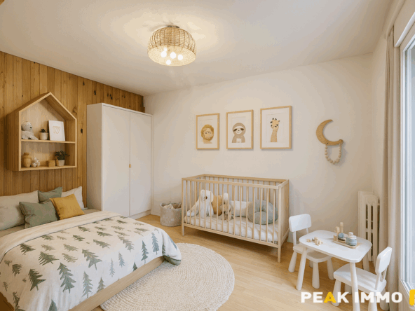 Appartement T4 -74 m2 - Cave de 10 m2 - Balcon