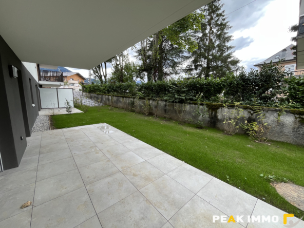 À louer   Appartement T3 neuf avec jardin à Viuz-en-Sallaz