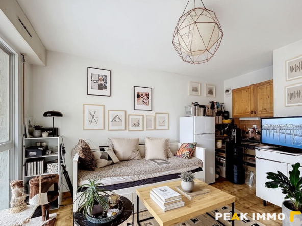 Studio 20m2 - secteur gare - balcon - loué