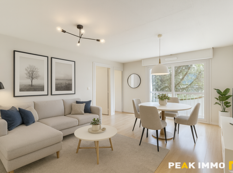 Appartement T4 -74 m2 - Cave de 10 m2 - Balcon