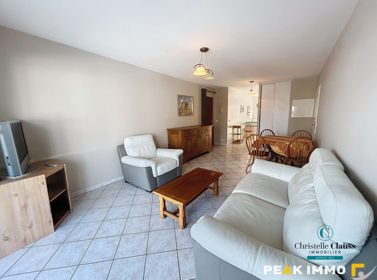 ANNEMASSE   À LOUER   BEL APPARTEMENT T3 MEUBLÉ AVEC GARAGE